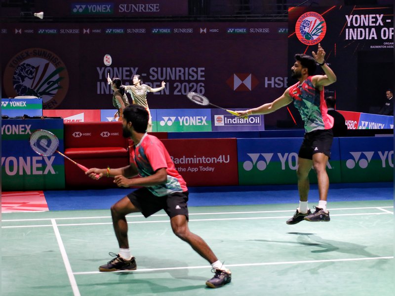 ‘Parents are watching me live after 13 years’: Arjun-Hariharan savour Badminton WC opener win