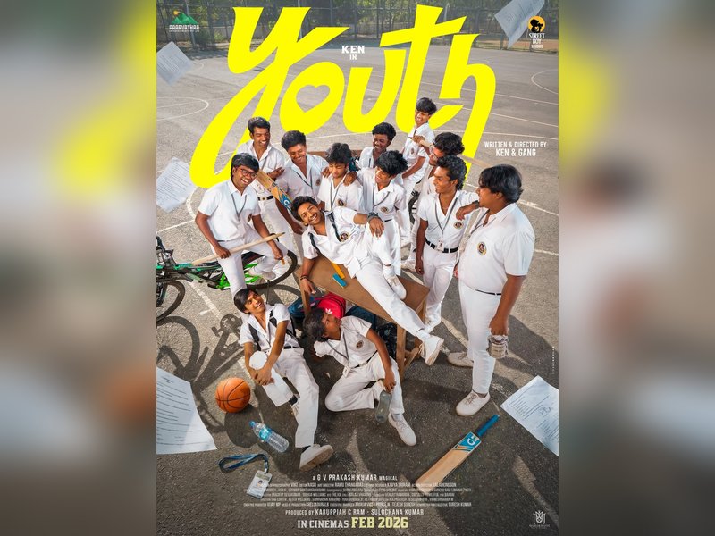 Ken Karunaas's debut film titled 'Youth' (Photo Credit: Paarvathaa Entertainments/Instagram)