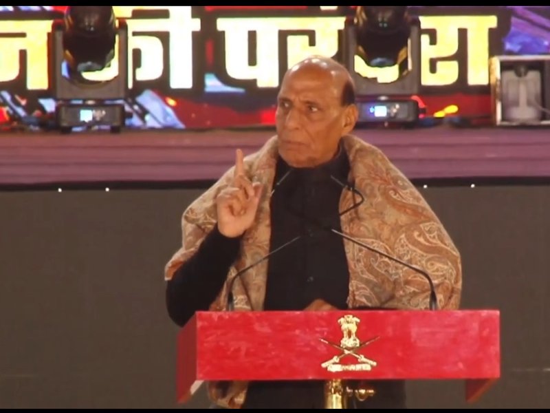 आतंकी सोच खत्म होने तक जारी रहेगा 'ऑपरेशन सिंदूर' : राजनाथ सिंह