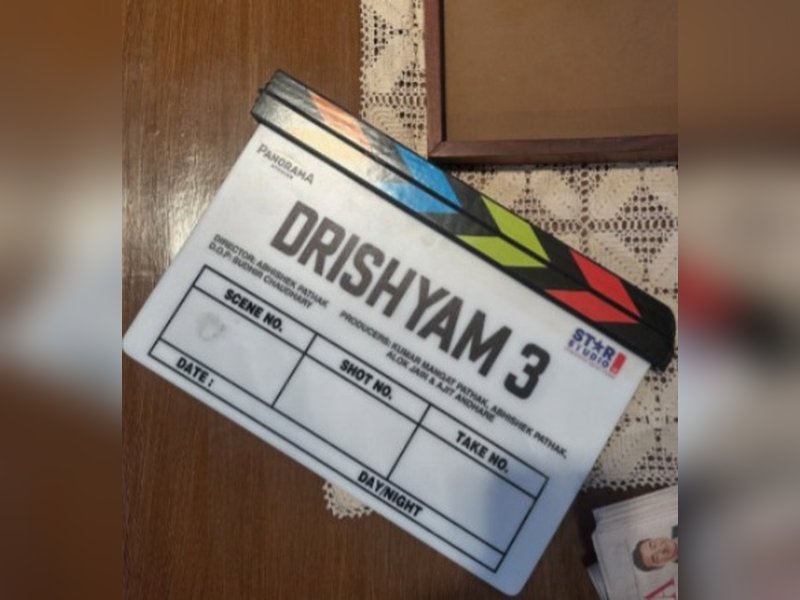 Ishita Dutta marks start of ‘Drishyam 3’ shoot with Instagram post