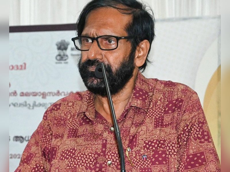 Malayalam writer K.P. Ramanunni reads story, shares insights at Delhi Book Fair