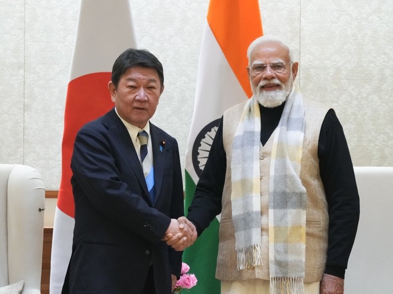 Japan FM Motegi calls on PM Modi, highlights shared strategic interests  