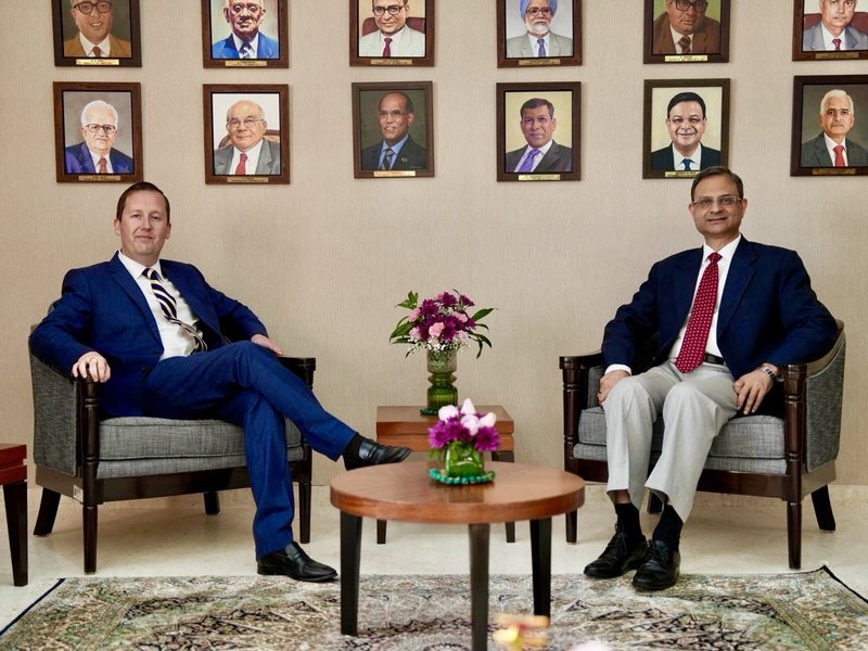 Sergio Gor meets RBI Governor, discusses areas of increased cooperation