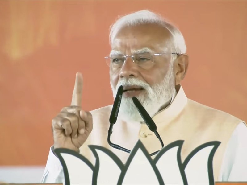 भाजपा सरकार बनते ही घुसपैठ और घुसपैठियों पर कड़ा एक्शन लिया जाएगा: प्रधानमंत्री मोदी