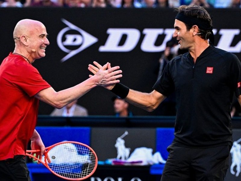 Aus Open: Federer, Agassi light up opening ceremony at Melbourne Park (Credit: Laver Cup/X)