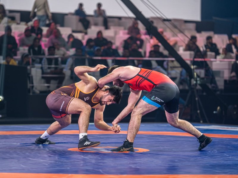 Pro Wrestling League: Haryana Thunders roar with dominant 7–2 win over Punjab Royals (Credit: WFI)