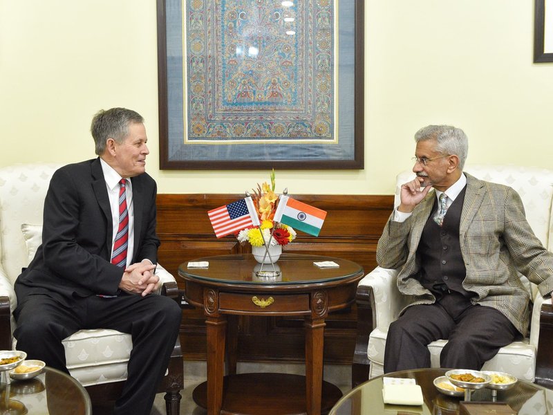 EAM Jaishankar, US Senator Steve Daines discuss bilateral ties 