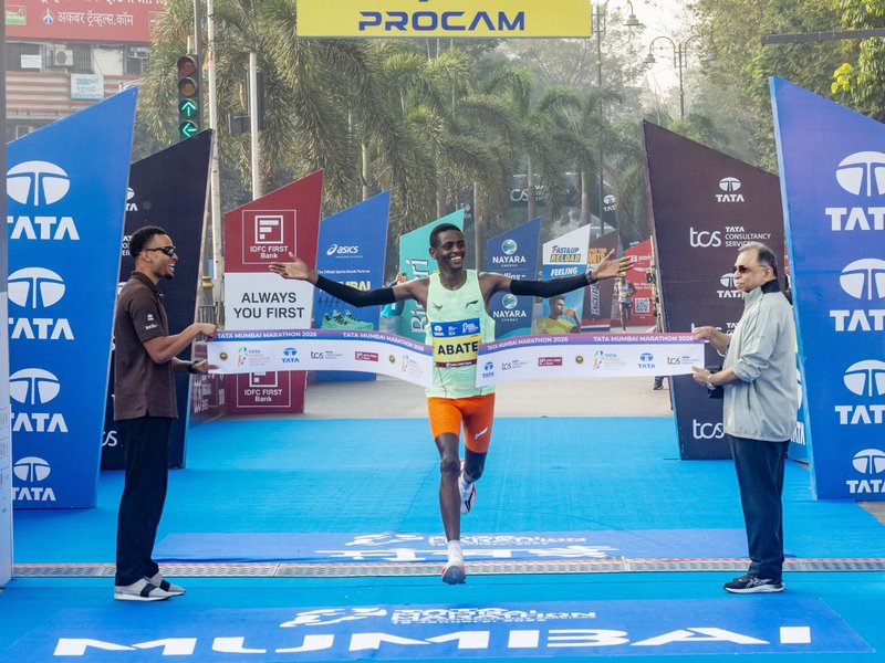 Ethiopia’s Tadu Abate and Yeshi Kalayu crowned champions at Mumbai Marathon 2026