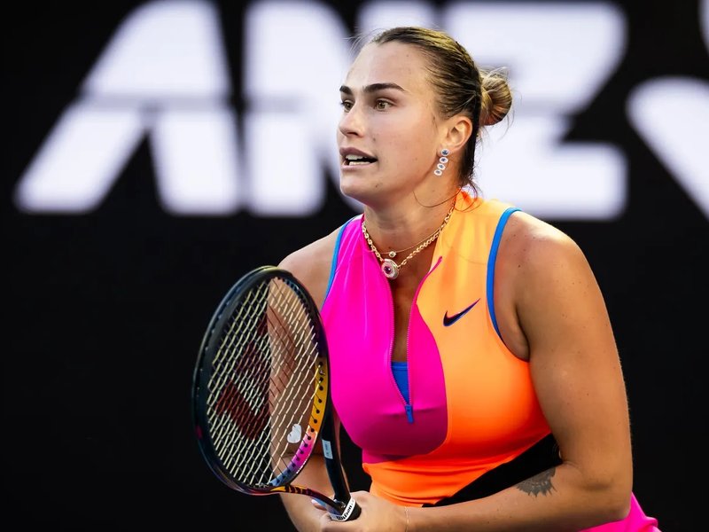 Aryna Sabalenka eases past Rajaonah in straight sets, signs off with ‘iconic’ selfie with Rod Laver, Federer at the Australian Open in Melbourne on Sunday. Photo credit: WTA Tour/X