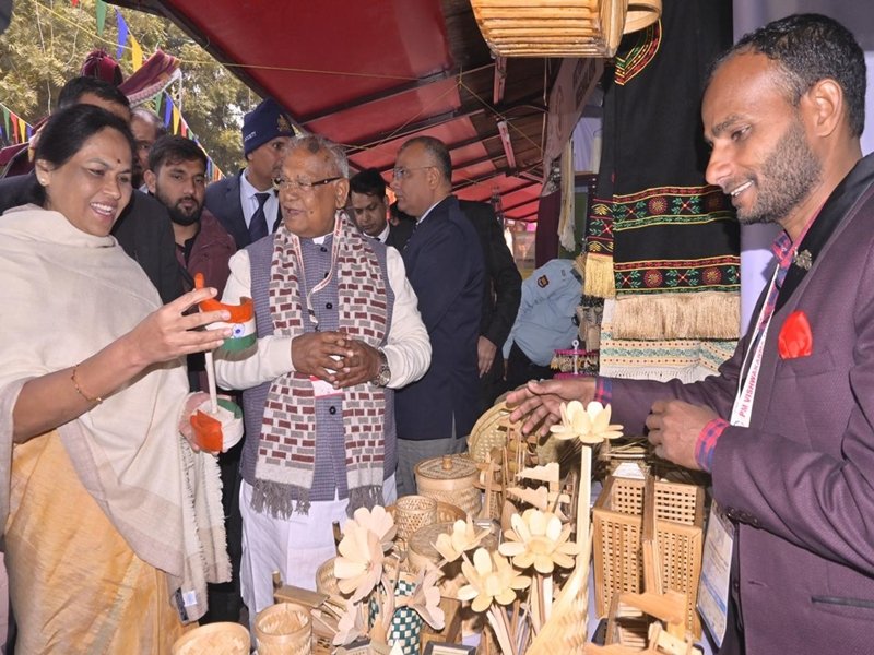 Jitan Ram Manjhi opens PM Vishwakarma Haat 2026; exhibition features handcraft products, craft demonstrations