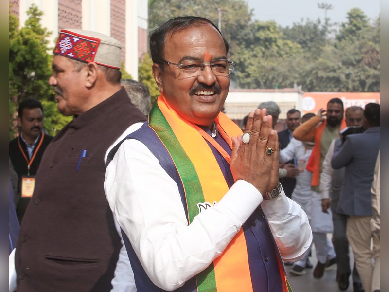 UP Dy CM Keshav Prasad Maurya escapes unhurt after helicopter makes emergency landing in Lucknow