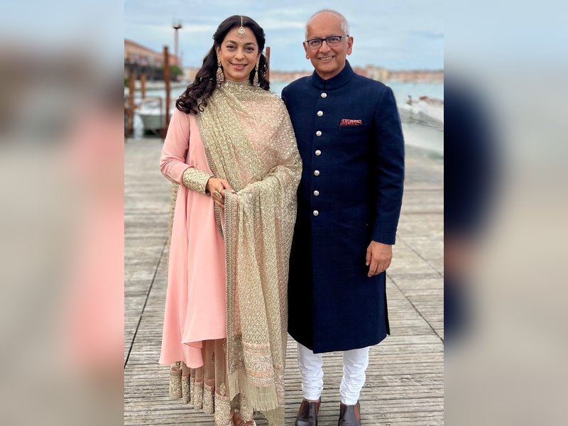 Juhi Chawla says 'I’m so fortunate' in a lovely birthday wish for husband Jay Mehta