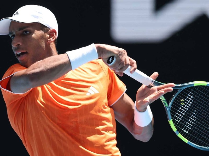 Aus Open: Auger-Aliassime retires in first game; Pegula cruises into second round