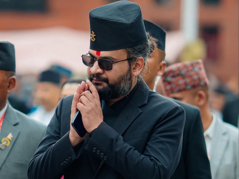 Former Kathmandu Mayor Balen Shah delivers first political speech in Maithili (File image)