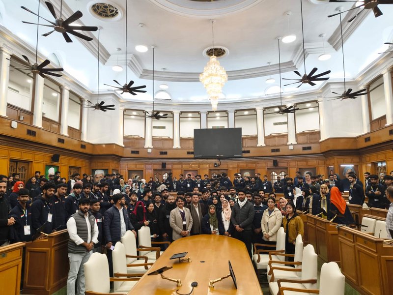 70 J&K youth visit Delhi Assembly for lessons in legislative history