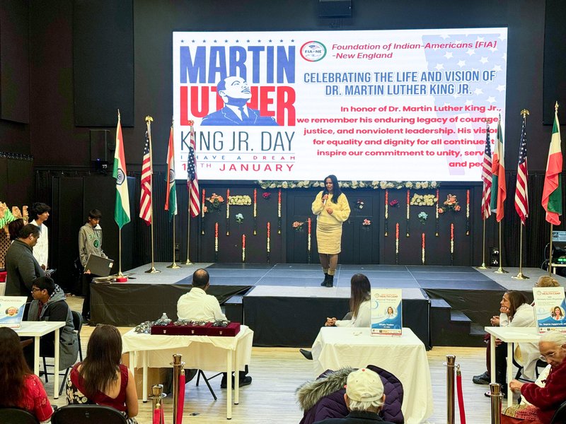 Indian Americans hold free MLK Day health camp in Boston