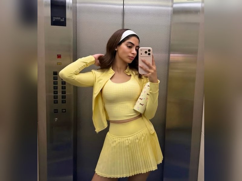 Khushi Kapoor embraces her ‘health, wellness and padel era’