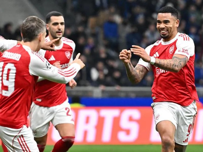 Champions League: Arsenal guarantee top-8 finish with Milan win; Spurs beat Dortmund 