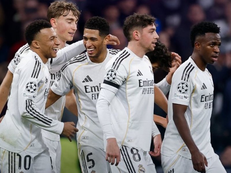 रियल मैड्रिड की बड़ी जीत, स्पोर्टिंग ने पीएसजी को चौंकाया