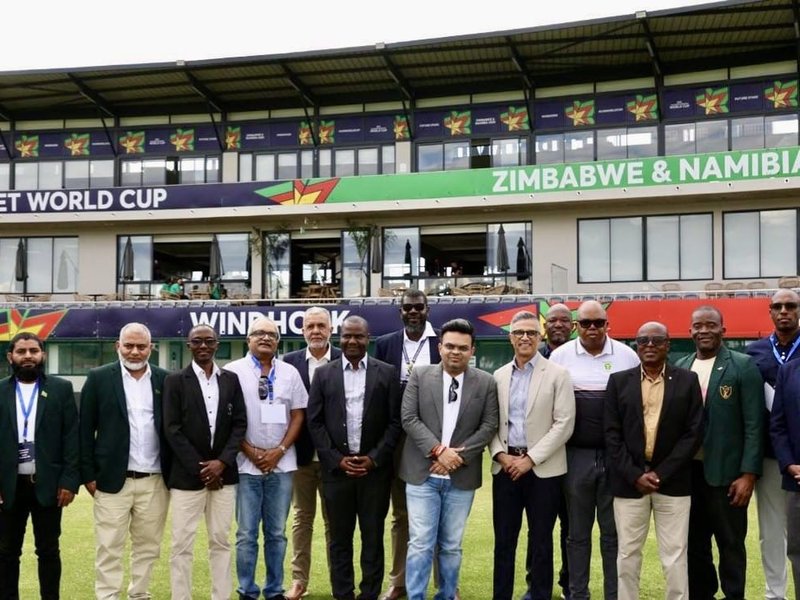 ICC chair Jay Shah meets Africa Cricket Association leaders in Windhoek; attends U19 WC match