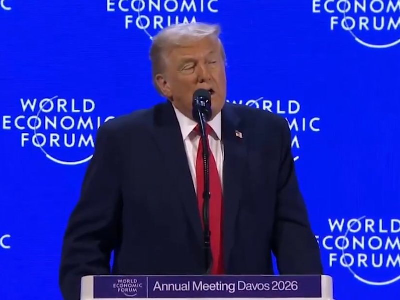 At Davos, Trump delivers a blunt message, hits Europe over NATO, Ukraine costs