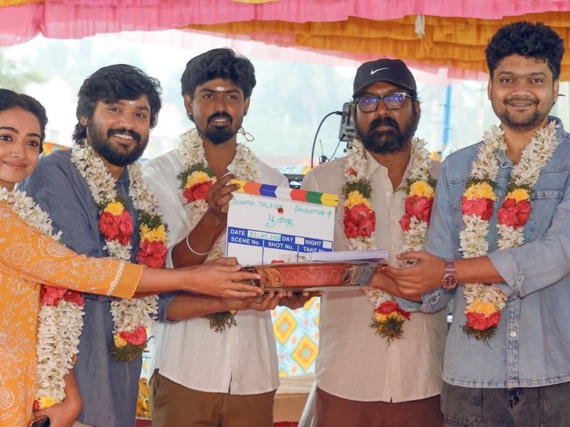 'Kudumbasthan' fame Saanve Megghana's next film goes on floors with pooja ceremony (Photo Credit: IANS/PR)