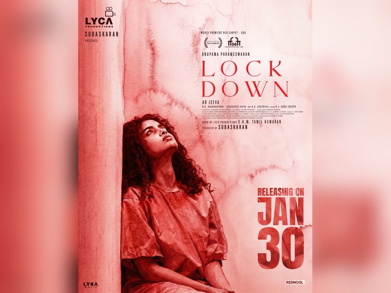 Anupama Parameswaran's 'Lockdown' to finally release on Jan 30 (Photo Credit: Lyca Productions/X)
