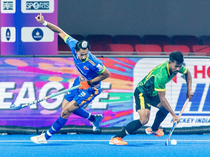 Vedanta Kalinga Lancers beat Ranchi Royals 2-1, book spot in the final of the Men's Hockey India League (HIL) 2026 at the Kalinga Hockey Stadium in Bhubaneswar on Friday. Photo credit: Hockey India