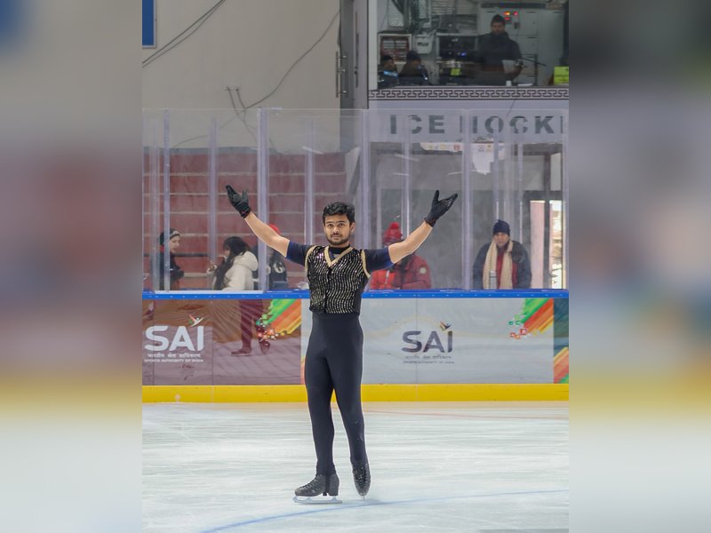 KIWG 2026: Kerala’s Abhijith Amal Raj delivers more than just gold medal on comeback to ice skating (Credit: KIWG 2026)