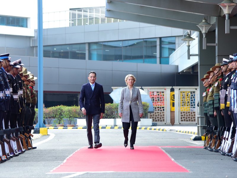 EU chief Ursula von der Leyen arrives in India, to be Chief Guest at Republic Day celebrations