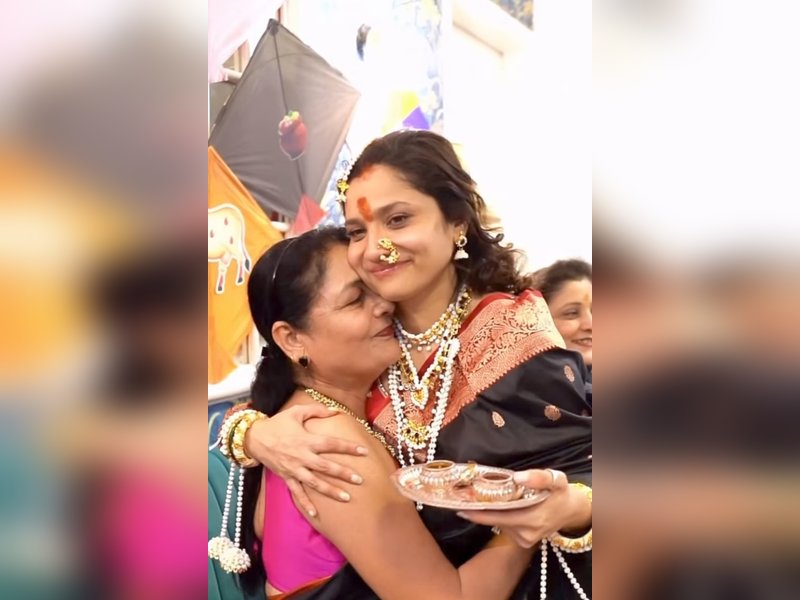 Ankita Lokhande credits her mother for teaching her to make home ‘bright and happy’ during festivals 