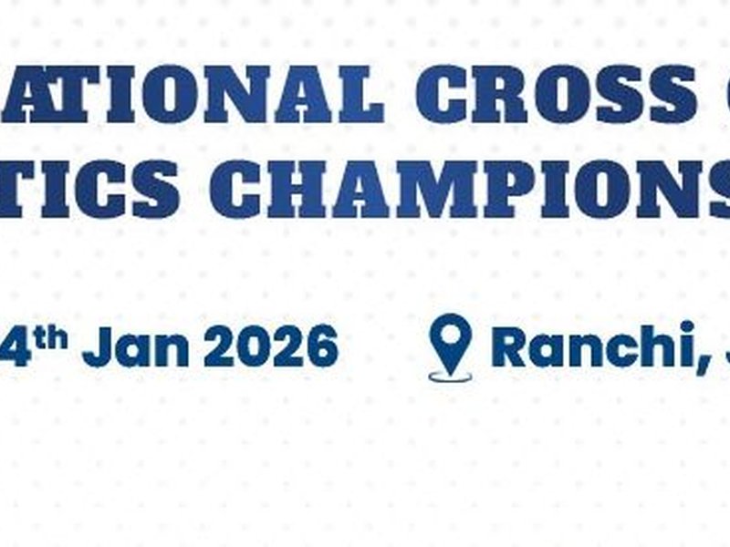 Harmanjot Singh wins individual 10km race, Railway Sports Promotion Board wins overall senior team title in cross-country trophy in the 60th National Cross Country Championships in Ranchi, Jharkhand, on Saturday. Photo credit: AFI