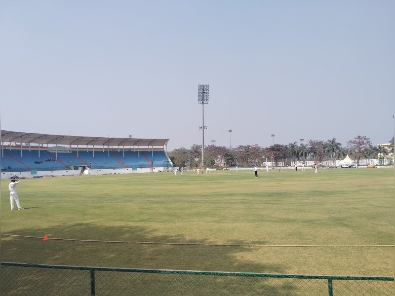 S.R. Athish's 88 leads Tamil Nadu’s charge for a win, Andhra inch closer to victory in Elite Group A of the Ranji Trophy 2025-26 in Bhubaneswar on Saturday. Photo credit: Odisha Cricket Association