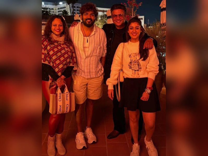 Nayanthara & Vignesh Shivan hang out with their 'favourite couple' R Madhavan & Sarita Birje