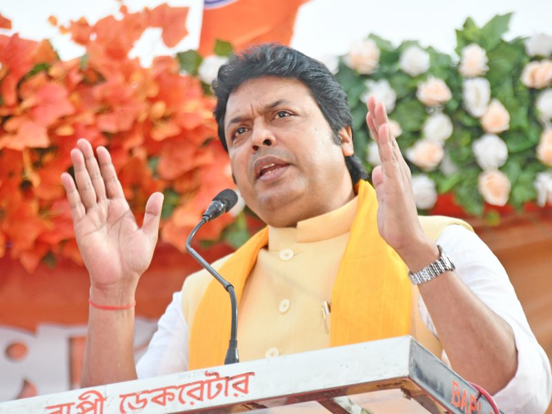 'Free zone' for terrorists in Muslim-dominated areas of Bengal: BJP leader Biplab Deb