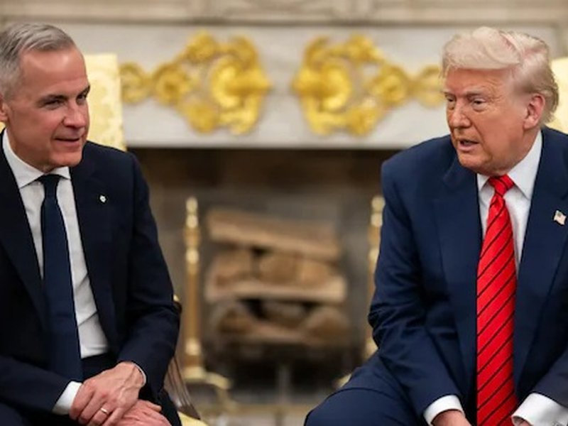 ट्रंप ने कनाडा पर 100 प्रतिशत टैरिफ लगाने की दी धमकी, तो मार्क कार्नी ने किया पलटवार