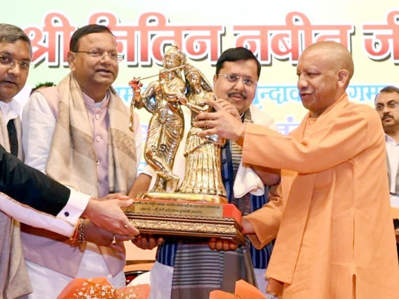 युवा ऊर्जा के प्रतीक हैं नितिन नबीनः मुख्यमंत्री योगी