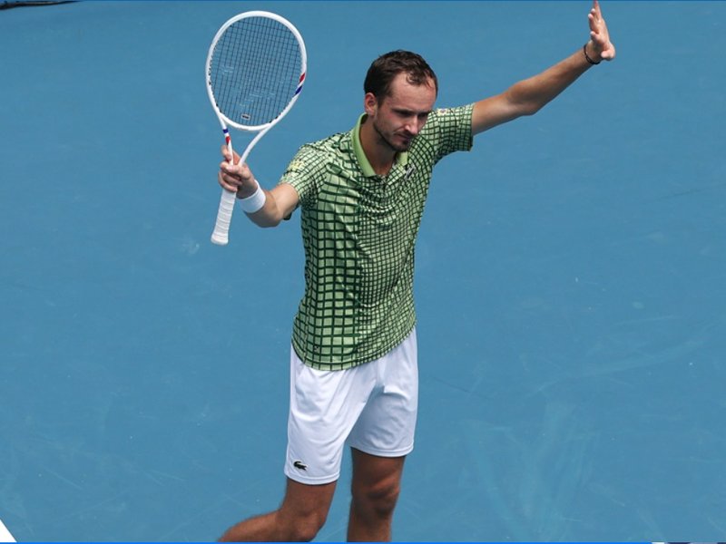 Aus Open: Medvedev crashes out as teenage Tien storms into quarterfinals