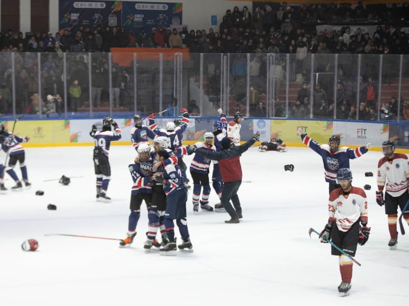 KIWG 2026: History-making Chandigarh becomes talk of town ahead of Republic Day men’s ice hockey final vs Army (Credit: KIWG 2026)