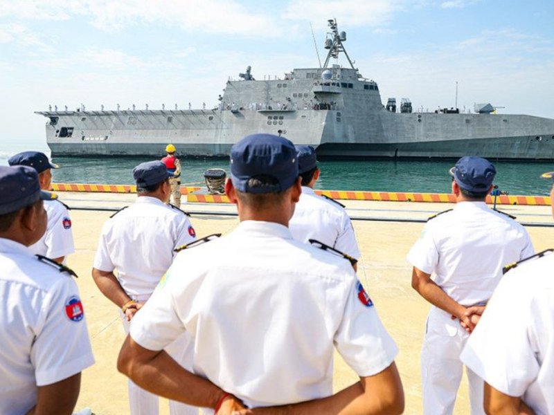 US warship’s visit to Cambodian naval base raises eyebrows in region 
