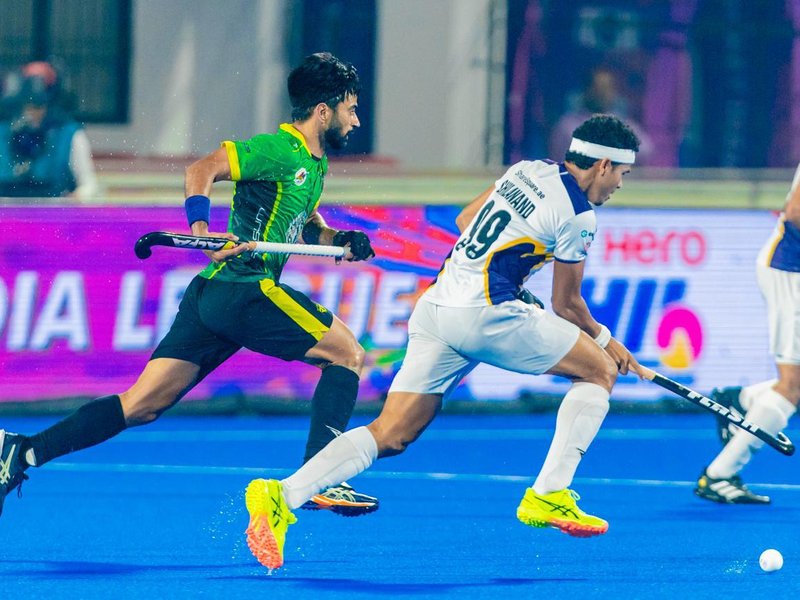 Men's HIL: Ranchi Royals sail into final with thrilling 3-2 win over Hyderabad Toofans (Credit: HIL)