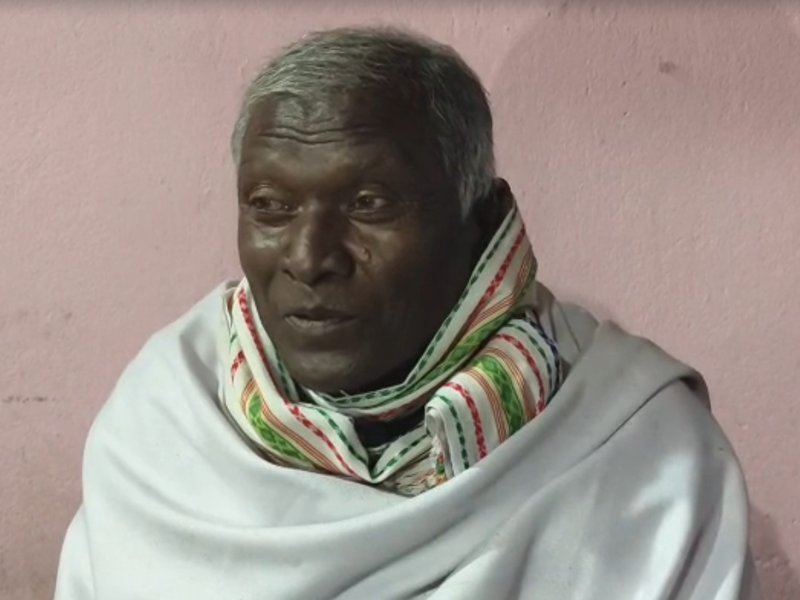 Odisha: Santali author Charan Hembram expresses joy at Padma Shri nomination (Photo: IANS)