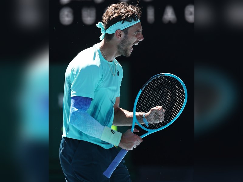 Aus Open: Musetti beats Fritz to book QF clash with Djokovic