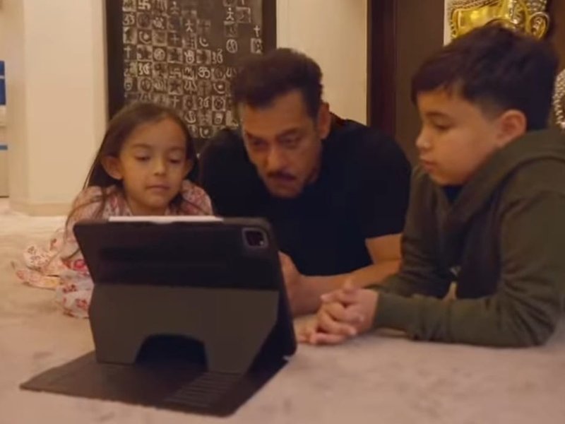 Salman Khan shares adorable video of niece & nephew enjoying ‘Maatrubhoomi’ ahead of Battle of Galwan