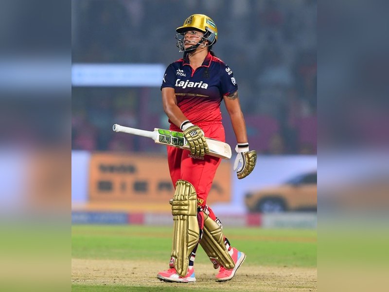 Richa Ghosh's late onslaught goes in vain as Mumbai Indians beat Royal Challengers Bengaluru by 15 runs in the Women's Premier League (WPL) 2026 at the BCA Stadium in Vadodara in Vadodara on Monday. Photo credit: IANS