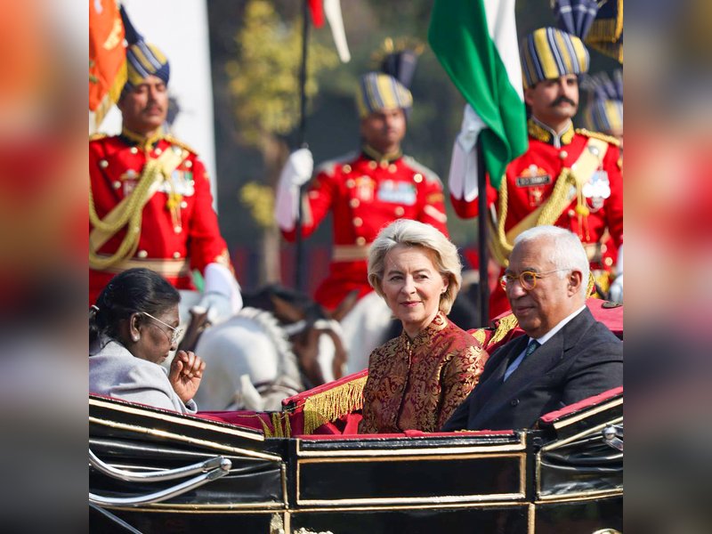 77वें गणतंत्र दिवस पर ईयू के नेताओं का जमावड़ा, बोले- 'ये बड़े सम्मान की बात है'