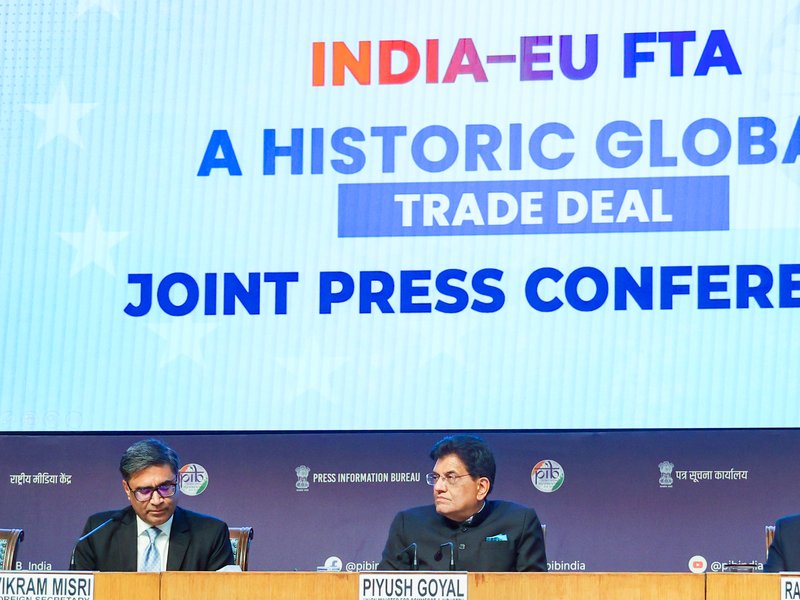 India’s FTAs with ‘targeted’ partners lead to 92 pc trade growth in 5 years