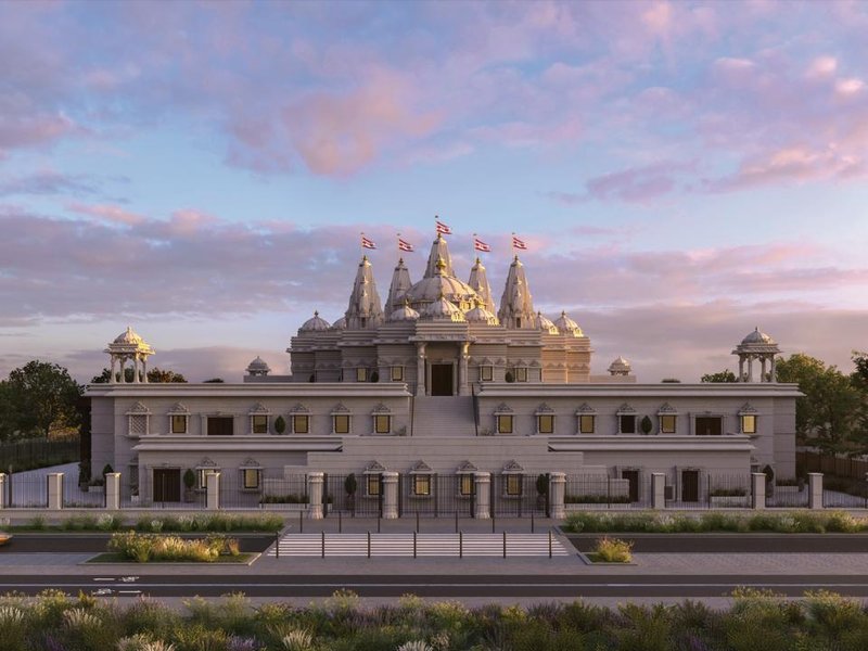 BAPS dispatches first sacred stones from India for France’s 1st traditional Hindu Mandir (Photo: IANS)