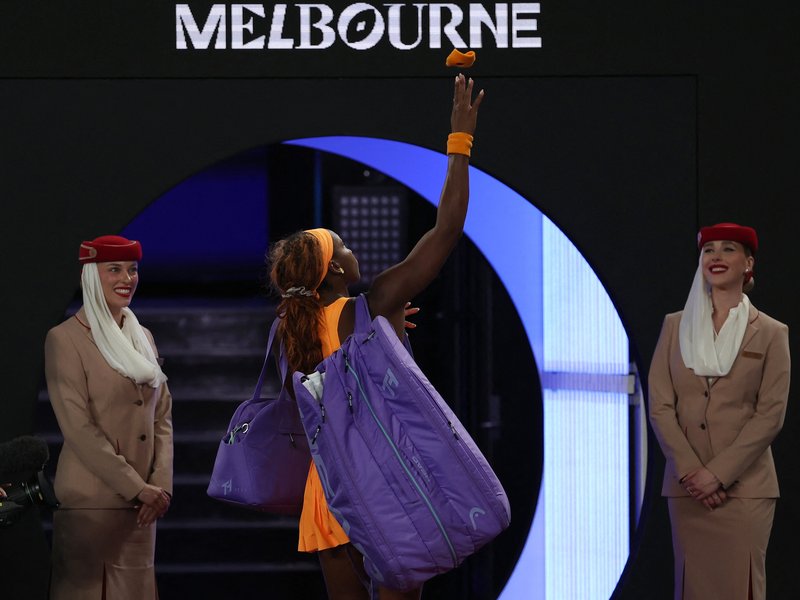 'I feel like they don’t need to broadcast': Coco Gauff speaks out on privacy after Australian Open loss to Elina Svitolina in Melbourne on Tuesday. Photo credit: 