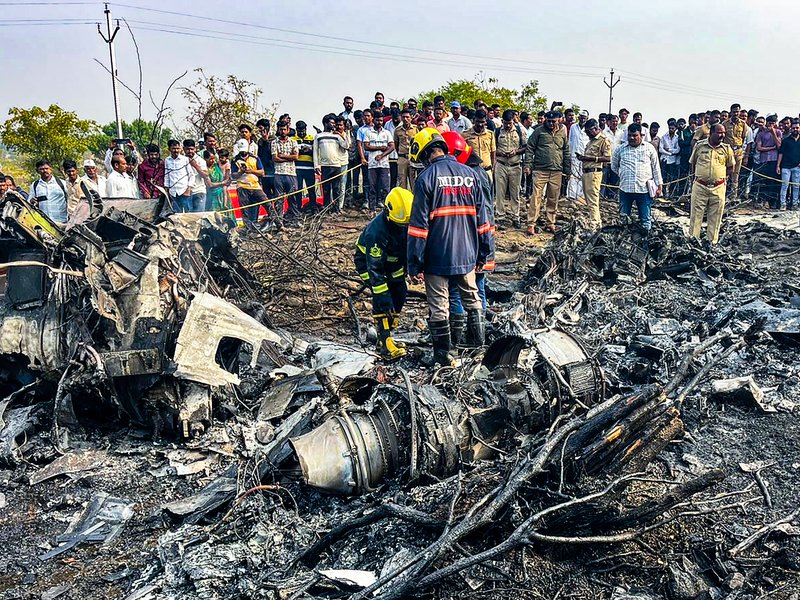Pune Police register accidental death report in Ajit Pawar plane crash